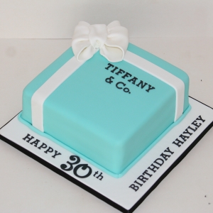 Tiffany box cake - 8&quot;