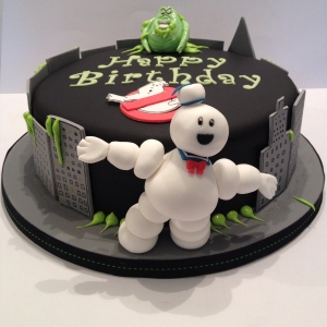 Ghostbusters birthday cake