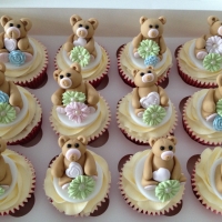 Teddybear cupcakes