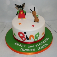 Bing Bunny cake