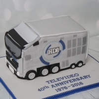 Televideo corporate anniversary cake