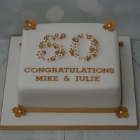 60th Wedding Anniversary Cake – Just Yours Weddings