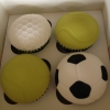 Sports theme cupcakes