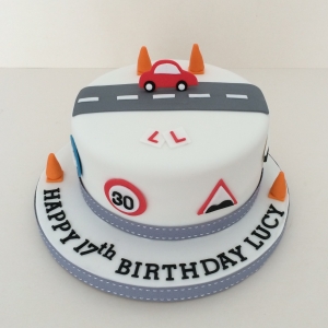Learner driver birthday cake