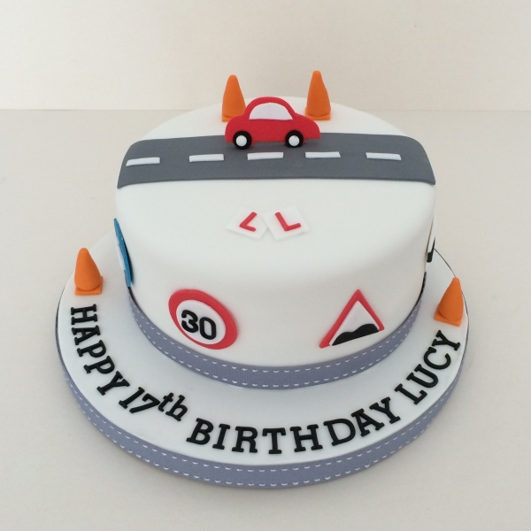 Learner driver birthday cake